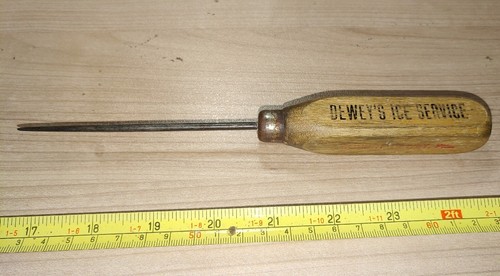 Vintage dewey ice service - dewey's,
