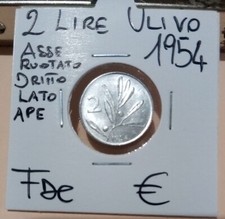 2 LIRE ULIVO 1954(2)