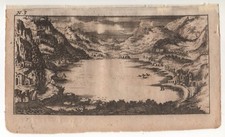  Stampa antica Lago Averno
