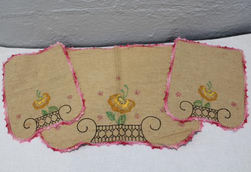 Set sciarpe comò vintage - sciarpe,