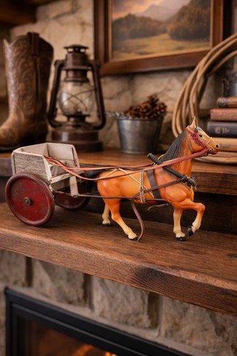 Carrello giocattolo vintage