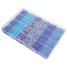  1 set di ciondoli con strass posteriori piatti decorativi piccoli strass