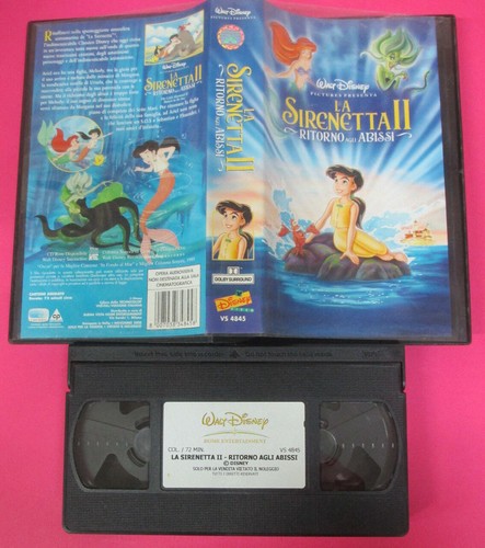 Vhs film sirenetta ii - vhs,