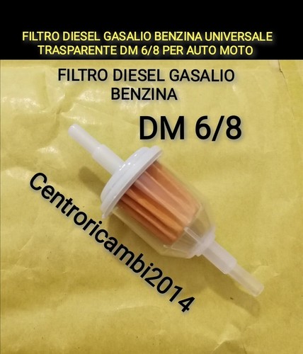 Filtro diesel gasalio benzina - filtro,