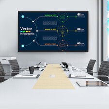 Schermo per proiettore 100"