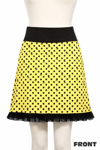 77262 gonna pixie gialla nera - pixie,