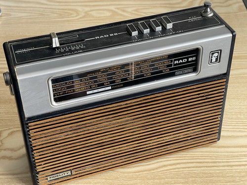 Vintage 1970s fidelity rad 28 - fidelity,