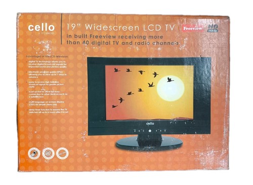 Lcd widescreen violoncello - tv,