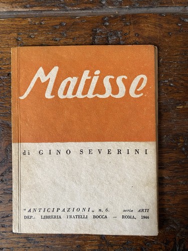 Severini gino matisse roma - gino,