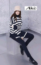 MAGLIONE DONNA -AKE'-Collo