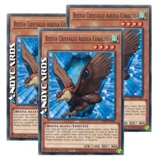 3x BESTIA CRISTALLO AQUILA
