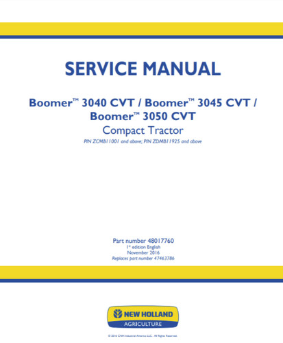 New holland boomer 3040 - holland, 3045