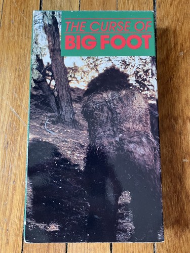 The curse bigfoot - bigfoot, vhs