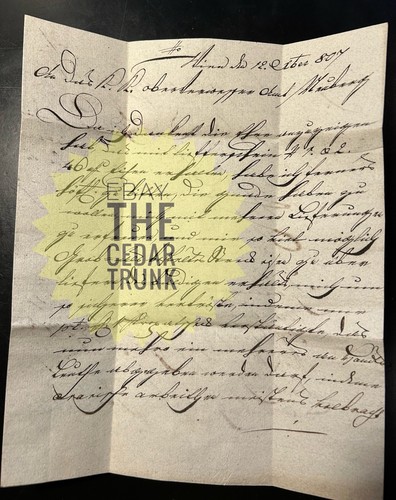 1807 lettera braun sigillo - lettera,