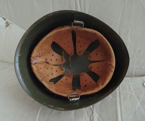 Original steel helmet with - helmet,