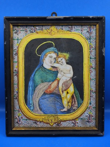 Antico raro disegno dipinto - raro,