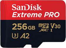 SanDisk 256 GB Extreme PRO scheda microSDXC, fino a 170 MB/s ,classe 10, U3, A2
