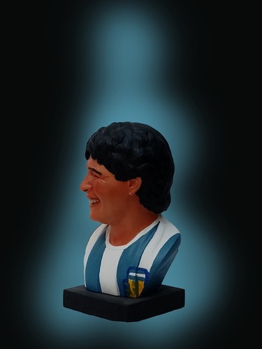 Busto maradona stile - busto, maradona,