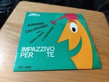 DISCO 45 GIRI - Adriano Celentano Impazzivo Per Te   EPJ 1062  EXTENDING PLAY