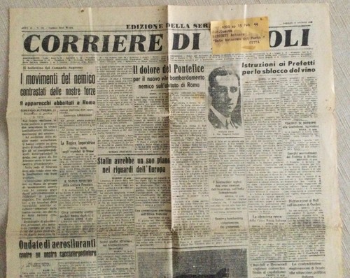 Giornale corriere napoli - giornale,