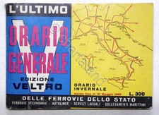 L'ultimo orario generale delle