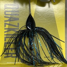 Rara esca HM CUSTOM LURES Quazkiller #03 nera blu Quaz Killer Updraft Buzz 