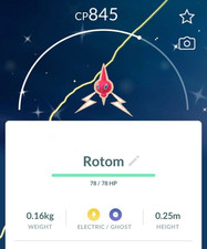 Shiny Rotom - COMMERCIO 1 Mil polvere di stelle - commercio non registrato