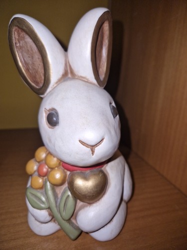 Coniglietto con cuore - con, fiore