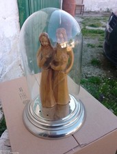 Campana vetro con santi - in,