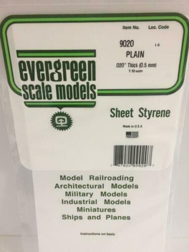 Evergreen scale models - models, n.9020