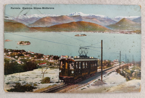 Cartolina verbania stresa - cartolina,