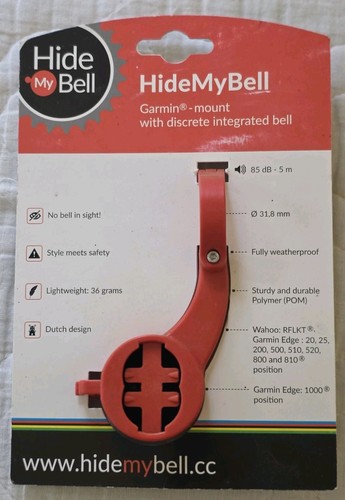 Garmin mount hide bell con - mount,
