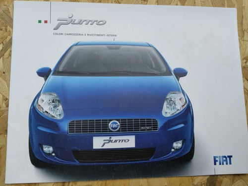 Depliant fiat grande punto - depliant,