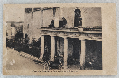 Cartolina benevento cerreto - cartolina,