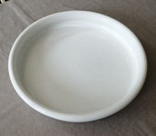 Vassoio centrotavola ceramica Gabbianelli design Sergio Asti anni '60 38cm diam.