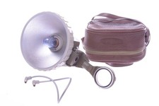 ✅ ROLLEIFLEX ROLLEIFLASH 2 PER FOTOCAMERA BAIONETTA II, RII TLR 6X6 CON CAVO E CUSTODIA