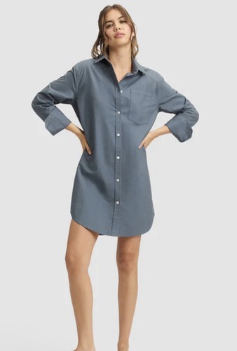 Abito mini camicia donna