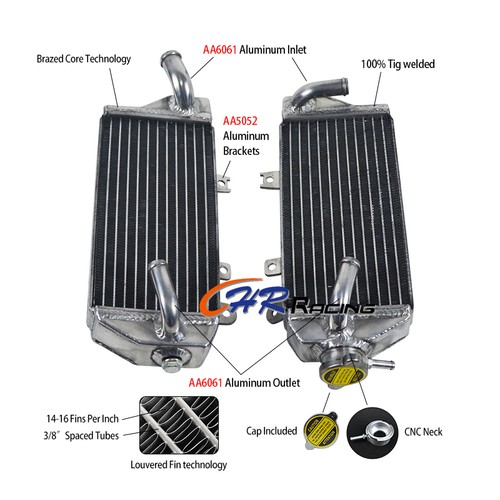 Aluminum radiator for - r&l,