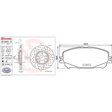 Kit completo: dischi forati