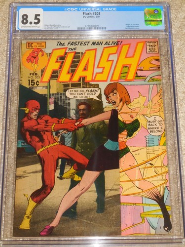 1971 the flash - dc, #203