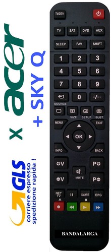 Telecomando per acer - +, sky