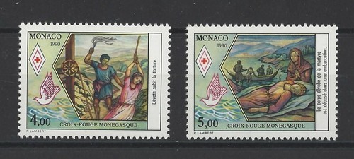 Monaco série 1720 1721 - monaco, n°1720/1721