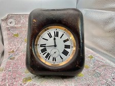 Enorme Orologio da appoggio . 102 MM . Metallo . con custodia . UK 1900 .