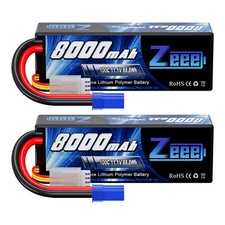 2x Zeeee 11,1V 8000mAh 3S