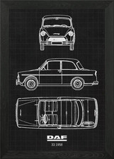 DAF 33 1958 poster arte da