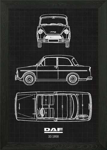 Daf 1958 poster arte - daf, 33