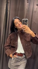 ZARA: Giacca bomber in pelle