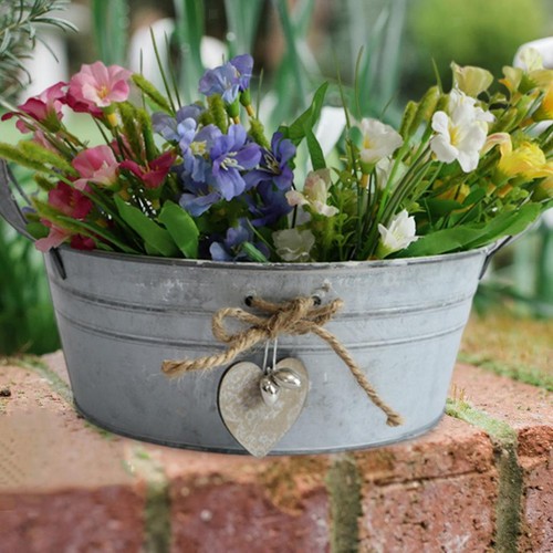 Secchiello per fiori - in, ferro