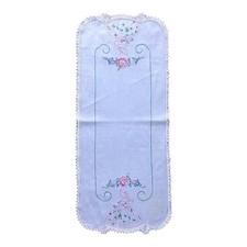 Runner da tavolo bianco