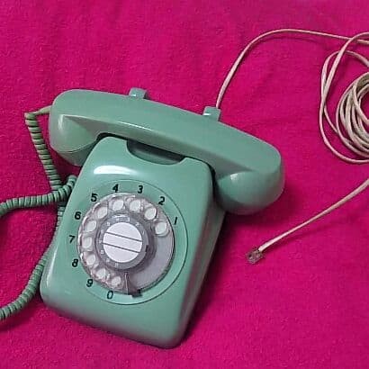 Telefono retrò antico - telefono,